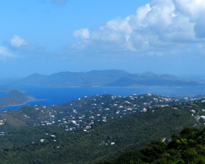 St. John Island in the distance