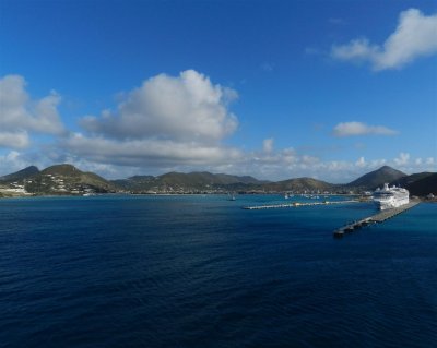 Approaching Port of Philipsburg, St. Maarten