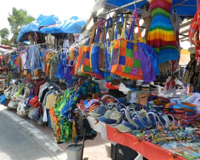 Marigot street vendors