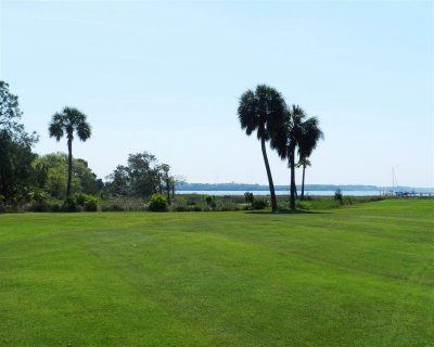 Fairway view at the 17th at the Sanctuary on Cat Island