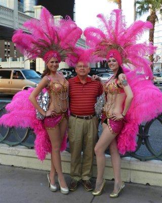 It's called a Showgirl Sandwich on the Vegas Strip