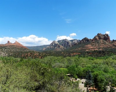 Surrounded by beautiful vistas