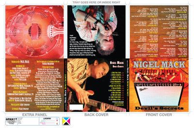 Nigel Mack Devil's Secrets CD Template