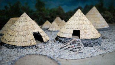 Guayabo - a model of the ancient village