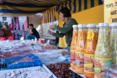 At the market