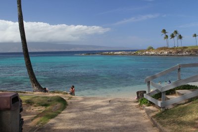 Kapalua beach - good snorkeling