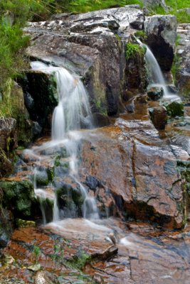 Waterfall in Glen Etive
