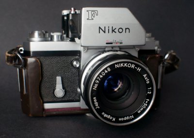 My Nikon F with Photomic FTn & 50mm f/2
