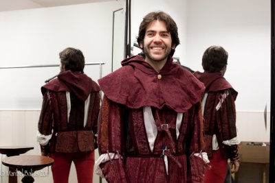Pruebas de vestuario de La Celestina