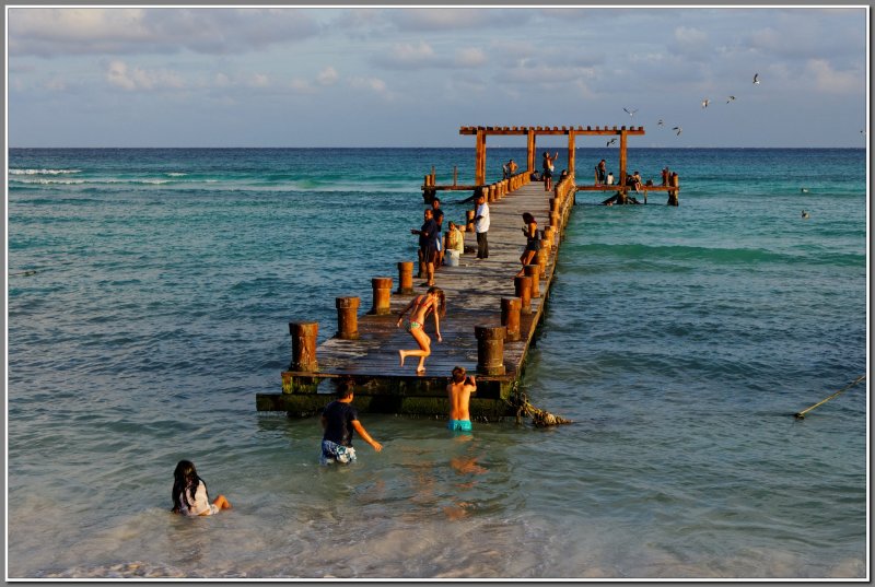On the Dock, Playa del Carmen