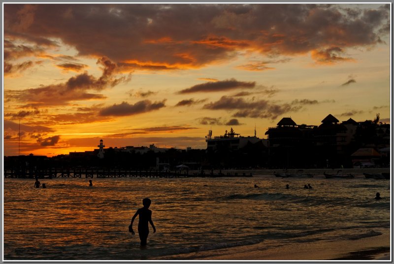 Playa del Carmen Sunset 3