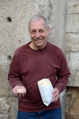 Jeff Finds Popcorn!