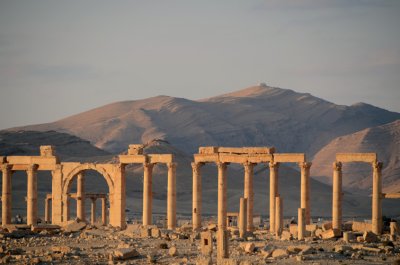 Columns at Dusk