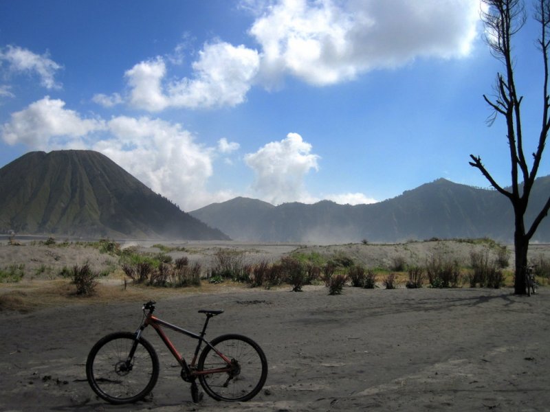 Bike Trip to Bromo Mtn