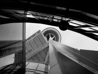 Snails-Eye View of the Space Needle