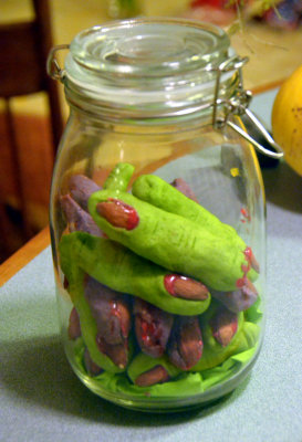 Finger cookies from Juliet!