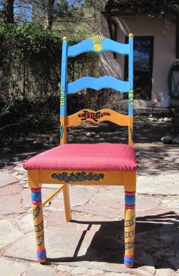 my art chair - made in Bisbee - view 4