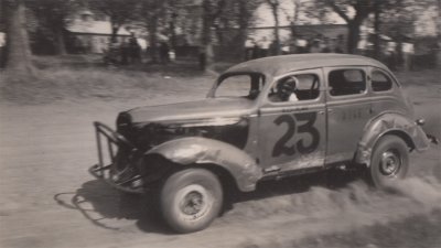 Ed Kay's racing car
