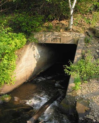 culvert - built 1957