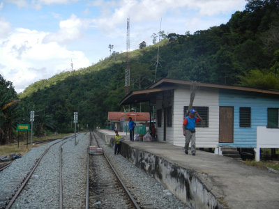 At station Pengi - rafting start point