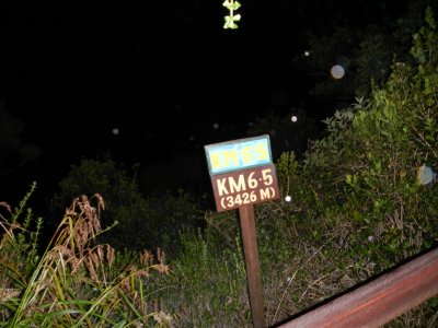(3426M) 3:52AM. Temperature 9'C