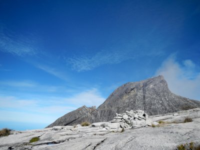 (3929M+) St. John's peak on the way down to platform.