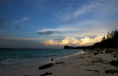 Dawn on Mantanani Is.