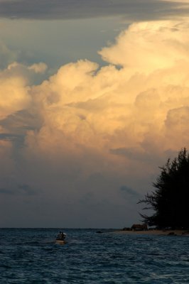 Dawn on Mantanani Is.