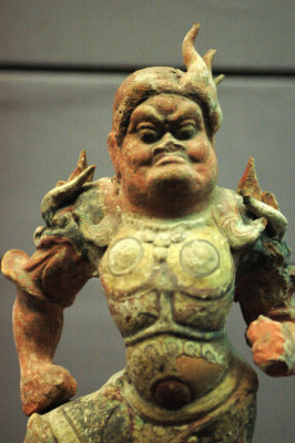 God, Tri-colors Pottery, Tang Dynasty, Shaanxi State History Museum