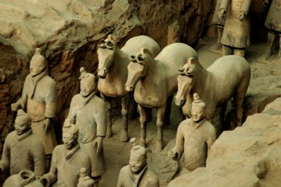 Horse Raiders, Qin Terra-cotta Army