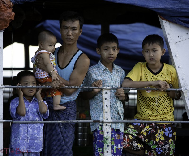 Ferry Ride on the Irrawaddy