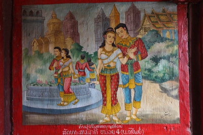 Wat Aham's peintures