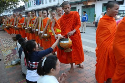 Monks receiving offers