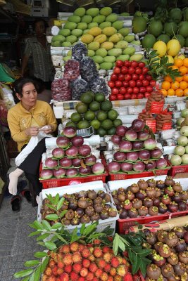 Ho Chi Minh, fruit seller