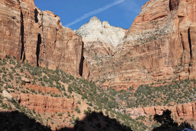 East Temple from the Zion Mount Carmel Hwy