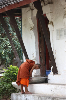 At the door temple