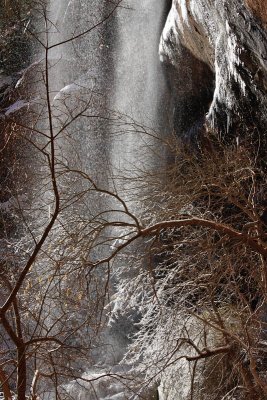 Fall from Middle Emerald Pool