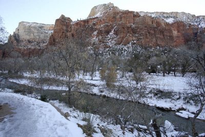 River near Zion Lodge