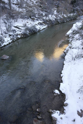 River near Zion Lodge