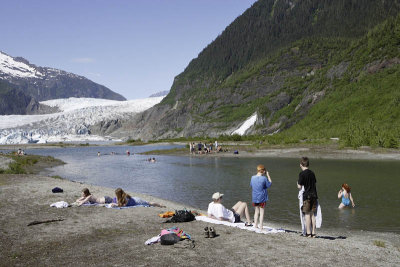 Mendenhall Glacier near Juneau