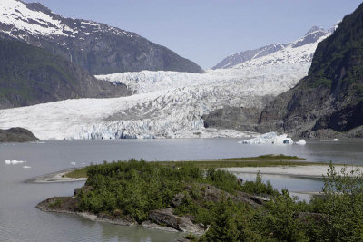 Mendenhall Glacier near Juneau