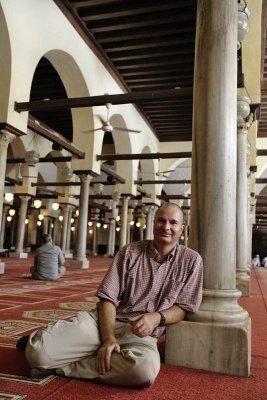 Me at Al-Azhar Mosque