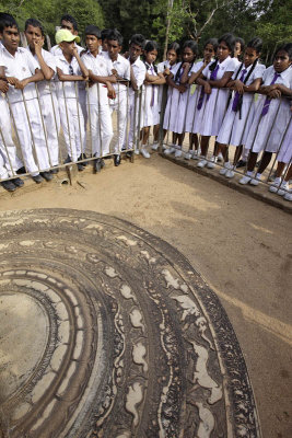 Anuradhapura, Moonstone at Mahasen's Palace