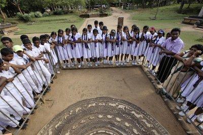 Anuradhapura, Moonstone at Mahasen's Palace