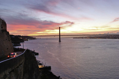 View from Almada Elevator