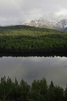 On the way to Matanuska Glacier