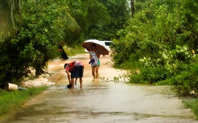 Flooding Koh Samui March 2011