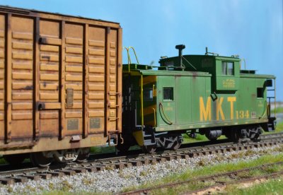 MKT Caboose #134