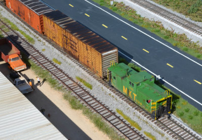 MKT Caboose #134