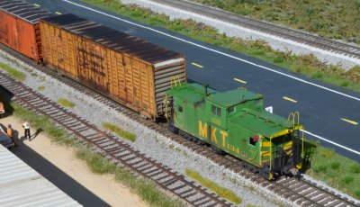 MKT Caboose #134